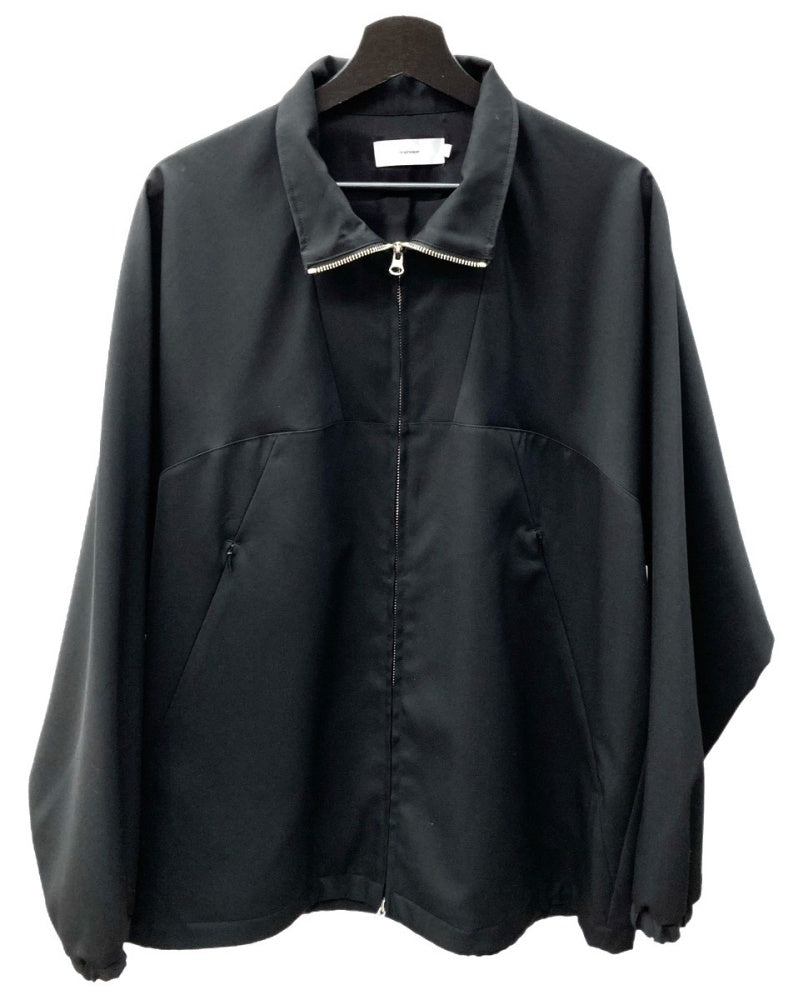 Graphpaper シルクウールミリタリーパーカー ブラック Graphpaper（グラフペーパー） / LOOPWHEELER for Graphpaper