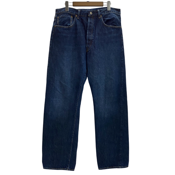 【曜日割引対象外】 リーバイス Levi's LVC 501XX 復刻 赤耳 BIG E 濃紺 デニム ブルー W34 L32サイズ 201MB-1199 VB