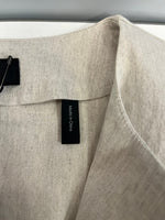 セオリー theory リネンジャケット 麻 ライトアウター ジャケット ベージュ サイズ：00 101LT-171