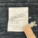 ワコマリア WACKO MARIA GUILTY PARTIES バニーガール 長袖シャツ ブラック Sサイズ 201MT-4252