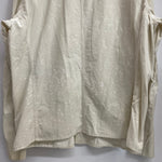 【曜日割引対象外】 ダブルアールエル RRL WHITE HBT PAINT COVERALL ヘリンボーン ジャケット ホワイト Lサイズ 201MT-4321 VB