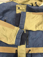 リーバイス Levi's Levi’s Made & Crafted® × White Mountaineering ホワイトマウンテニアリング MODS COAT モッズコート アウター デニム切替 ジャケット ブルー Lサイズ 101MT-5288