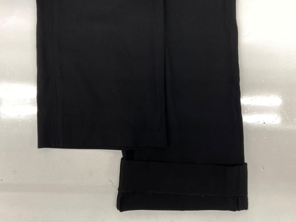 フセインチャラヤン Hussein chalayan SLACKS PANTS スラックス パンツ ジップフライ トラウザーズ 黒 サイズ 38 ボトムスその他 無地 ブラック 104LB-53