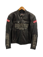 シンプソン　ライダーレザージャケット　Lサイズ シンプソン ライダーレザージャケット Lサイズ 楽天市場