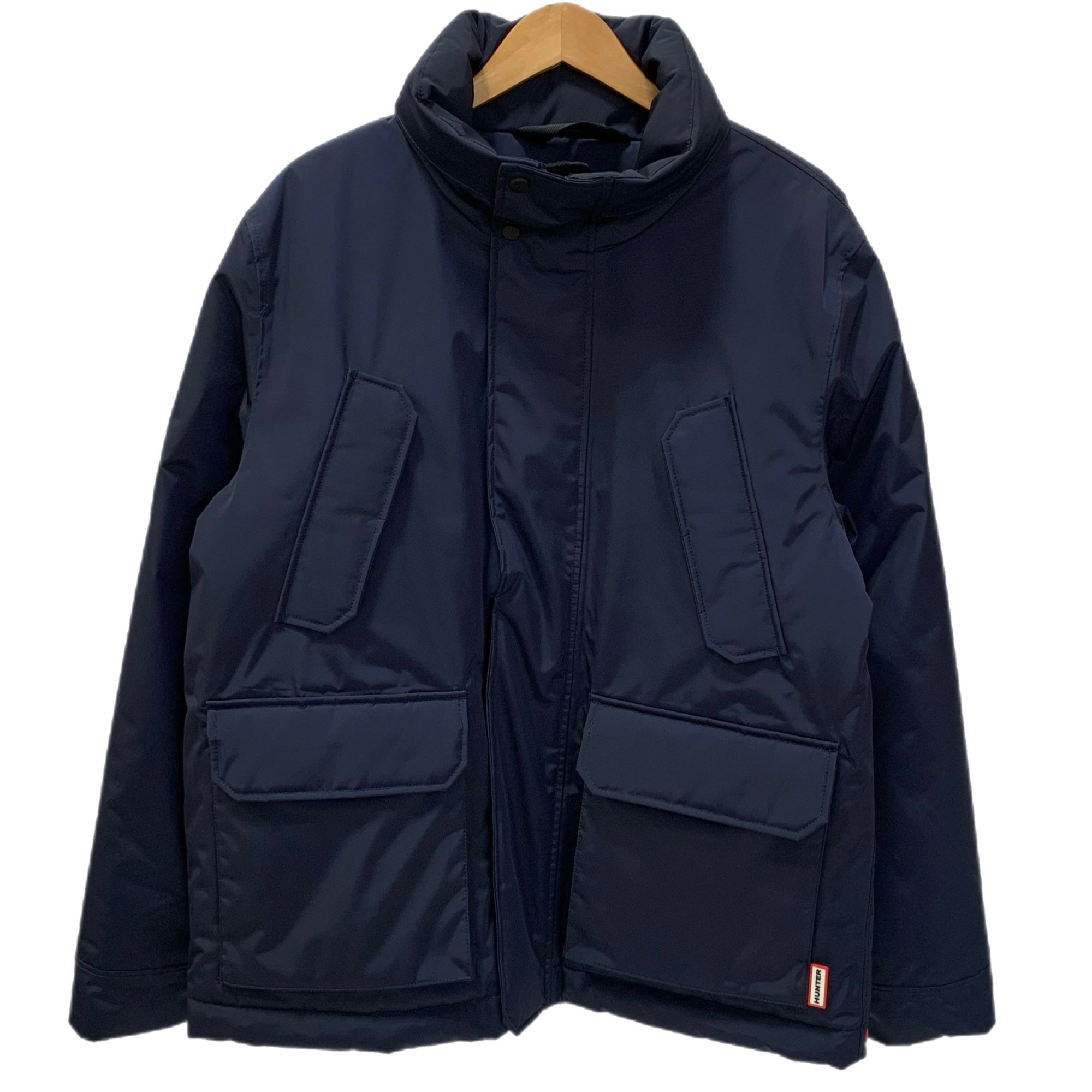 【試着のみ】  ネイビー 中綿ジャケット XL ハンター HUNTER 中綿ジャケット ジャケット ネイビー Lサイズ 201MT