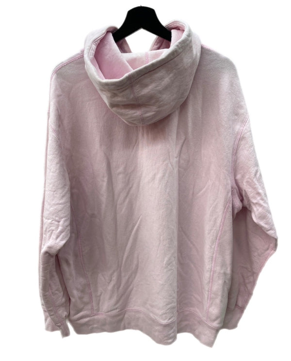 シュプリーム SUPREME × KAWS カウズ Chalk Logo Hooded チョーク ロゴ フーディー パーカー 桃色 パーカ ロゴ ピンク Lサイズ 104MT-1506