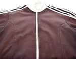 アディダス adidas 90s トラックジャケット ジャージ  袖ライン ジャケット ブラウン Lサイズ 103MT-3030