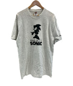 US US古着 90's 90年代 SEGA SATURN PROJECT SONIC セガサターン プロジェクトソニック ゲーム プロモーション アドバタイジング VINTAGE ヴィンテージ Tシャツ グレー Lサイズ 101MT-5157