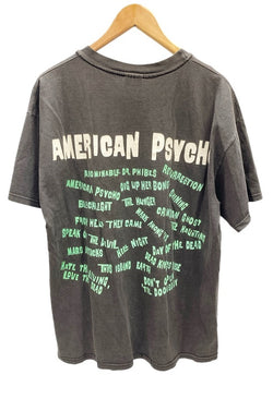 バンドTシャツ BAND-T 90s MISFITS ミスフィッツ AMERICAN PSYCHO アメリカンサイコ ヴィンテージTシャツ ロックT Tシャツ プリント ブラック Lサイズ 101MT-2392