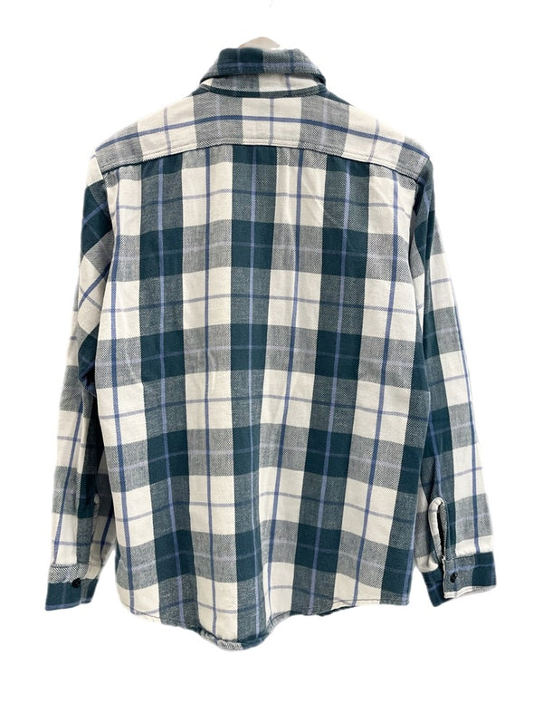 ファイブブラザー FIVE BROTHER ヴィンテージ Vintage 70s～80s チェック柄 ネルシャツ US古着 長袖シャツ ブルー Mサイズ 101MT-4777