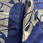 エヴィス EVISU lot.2001 No.2 ビッグカモメ 赤耳 デニム ブルー 201MB-1060