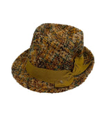 カシラ CA4LA ツイードハット マスタード AOK00777 帽子 レディース帽子 ハット ブラウン 101hat-184