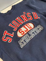 チャンピオン Champion 90s～ ヴィンテージ vintage 刺繍タグ リバースウィーブ REVERSE WEAVE カレッジロゴ USA製 アメリカ製 スウェット ネイビー Lサイズ 101MT-4475