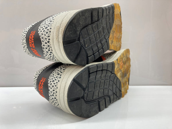 ナイキ NIKE 08年製 AIR MAX 1 SUPREME QK エア マックス サプリーム KEEP RIPPIN STOP SLIPPIN サファリ シューズ 黒 332326-801 メンズ靴 スニーカー オレンジ 27.5cm 104S-895