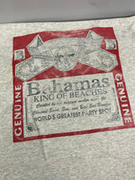 ヴィンテージ vintage 90's 90年代 FRUIT OF THE LOOM BESTタグ BUDWEISER バドワイザー パロディ  アメリカ製 MADE IN USA XL Tシャツ グレー LLサイズ 101MT-4107
