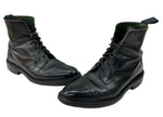 トリッカーズ Trickers LEATHER BOOTS レザー ブーツ ストレートチップ レースアップ Dainiteソール 革靴 シューズ 黒 メンズ靴 ブーツ カントリー ブラック 104S-752