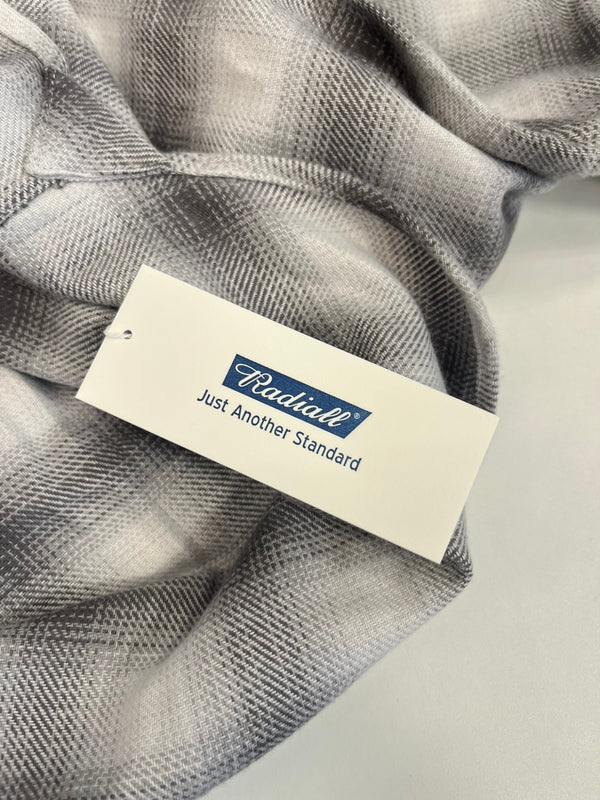 ラディアル RADIALL 25SS EL CAMINO - REGULAR COLLARED SHIRT L/S ネルシャツ 黒×白 チェック柄 RAD-25SS-SH006 XL 長袖シャツ マルチカラー 101MT-5148