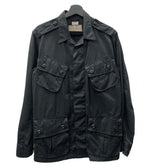 バズリクソンズ BUZZ RICKSON'S WILLIAM GIBSON COLLECTION BLACK COMBAT TROPICAL ジャングルファティーグ 1st BR14975 SHORT-MEDIUM ジャケット ブラック 104MT-730