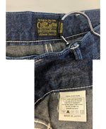 クーティー COOTIE PRODUCTIONS シンチバック デニム ワークパンツ ペインターパンツ ベイカーパンツ マリンパンツ ボタンフライ パッチポケット デニム ブルー Mサイズ 101MB-626