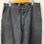 コモリ COMOLI 23AW デニムオーバーパンツ R01-03010 デニム ブラック サイズ2サイズ 201MB-1202