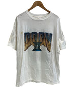US US古着 90's 90年代 ヴィンテージ vintage Doom 2 II Hell on Earth ID Softwear  VIDEO GAME ビデオゲーム PC 両面プリント XL Tシャツ ホワイト LLサイズ 101MT-4112