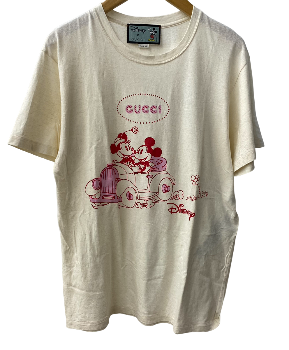 グッチ GUCCI Disneyコラボ Tシャツ キャラクター ホワイト XSサイズ 201MT-2410 | 古着通販のドンドンサガール