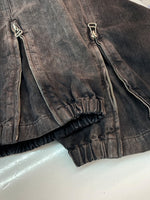 グッチ GUCCI CARGO PANTS カーゴ パンツ ボタンフライ ロゴパッチ ジョガー ズボン 黒 ロゴ カーゴパンツ ブラック サイズ 48 104MB-385