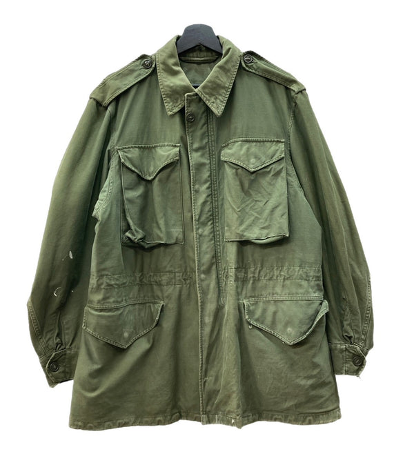 ミリタリー Military 60s 60年代 US ARMY M-51 FIELD JACKET アメリカ軍 M51 フィールドジャケット 後期型 ジャケット 無地 カーキ 104MT-1474