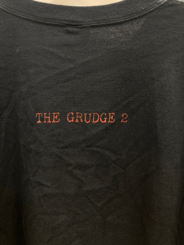 ヴィンテージ vintage 00s THE GRUDGE 2 呪怨2 MOVIE Tshirt ムービーTシャツ 映画 黒 ホラーT Tシャツ ブラック Lサイズ 101MT-2982