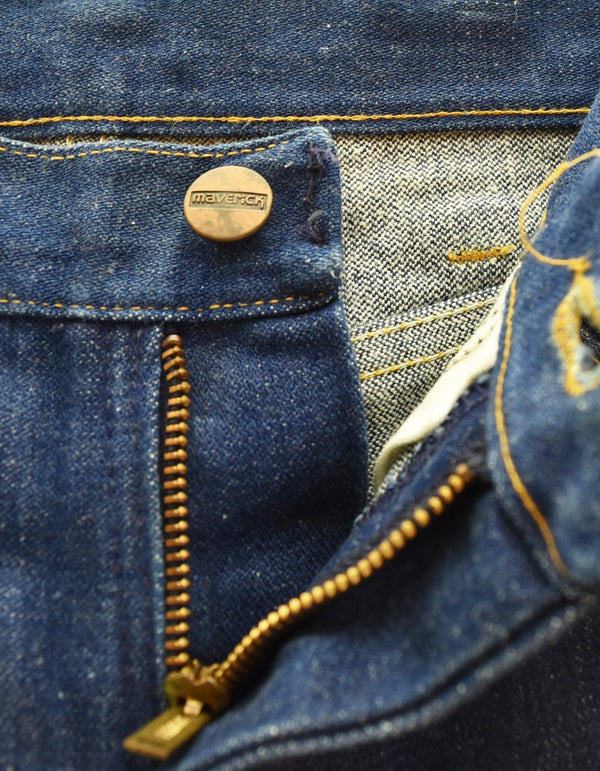 マーベリック MAVERICK  70s 80s Deadstock ビンテージ デニムパンツ 30 34 デニム ブルー 103MB-655