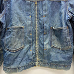 【曜日割引対象外】 ヴィンテージ vintage 50's 60's MONTGOMERY WARD 101 DENIM JACKET ブランケット付き フルジップ ジャケット ブルー 201MT-3680 VB