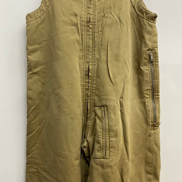 【曜日割引対象外】 ヴィンテージ vintage 40's US.ARMY タンカースオーバーオール フルジップ つなぎ・オーバーオール カーキ 201MB-1136 VB