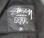 ステューシー STUSSY ✕ALPHA M-65 フィールドジャケット ミリタリージャケット ジャケット ブラック Mサイズ 103MT-2873