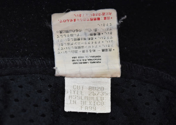 パタゴニア PATAGONIA 90s シンチラ ハーフジップ フリース プルオーバージャケット Made in MEXICO SYNCHILLA 90's 90年代 99年製 メキシコ製 25735 ジャケット ブラック Mサイズ 103MT-2514