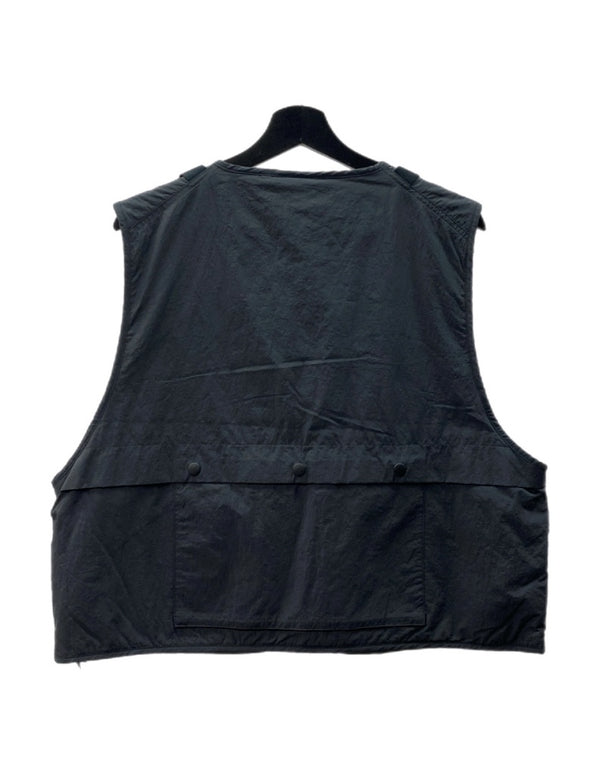 メレル MERRELL TECH VEST テック ベスト フィッシング トラベル アウトドア ノースリーブ 灰 MLM2A3VS1300 ベスト ロゴ グレー XLサイズ 104MT-1403