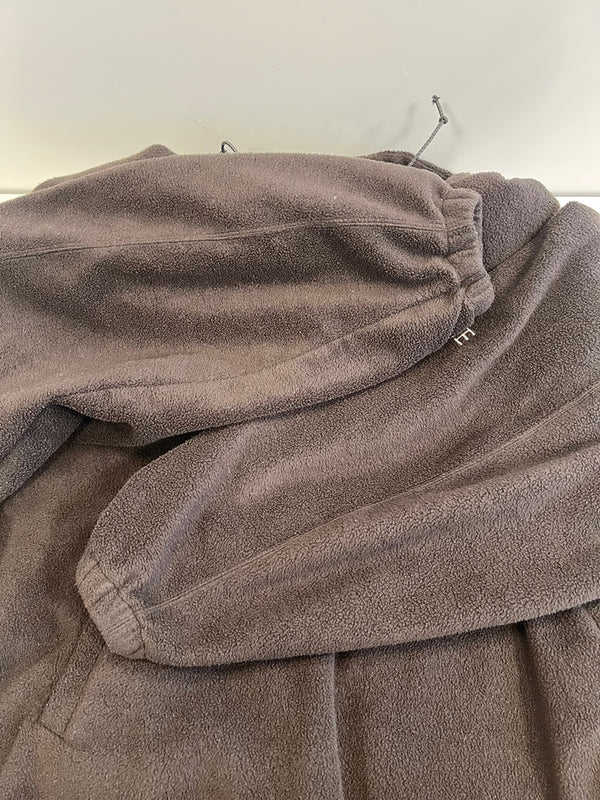 シーシー SEE SEE 23AW LIGHT FLEECE JACKET ライト フリース ジャケット アノラック パーカー ジャケット ブラック Lサイズ 101MT-4888