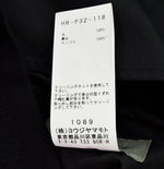 ヨウジヤマモト Yohji Yamamoto POUR HOMME 20AW カバー付きパンツ 黒 HR-P32-118 ボトムスその他 無地 ブラック 2 103MB-65