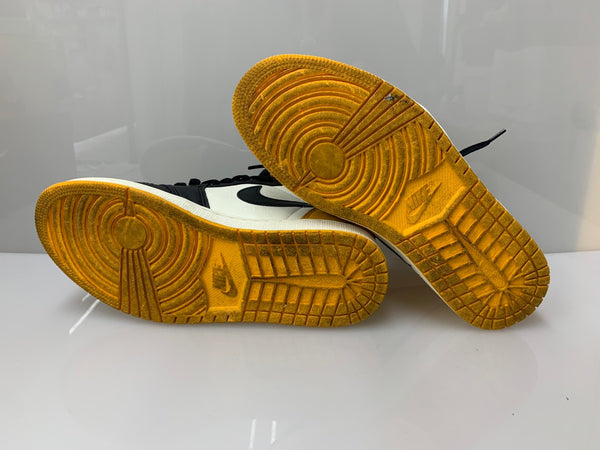 ナイキ NIKE AIR JORDAN 1 RETRO HIGH OG 555088-711 メンズ靴 スニーカー イエロー 27.0cmサイズ 201-shoes1411