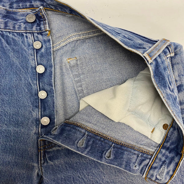 【曜日割引対象外】 リーバイス Levi's 00's 501XX バレンシア 01年製 USA製 デニム ブルー W32サイズ 201MB-1187 VB