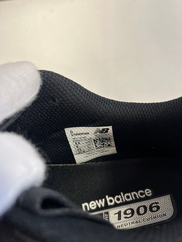 ニューバランス new balance U1906RNB BLACK 黒 U1906RNB メンズ靴 スニーカー ブラック 27.5cm 101sh-2418