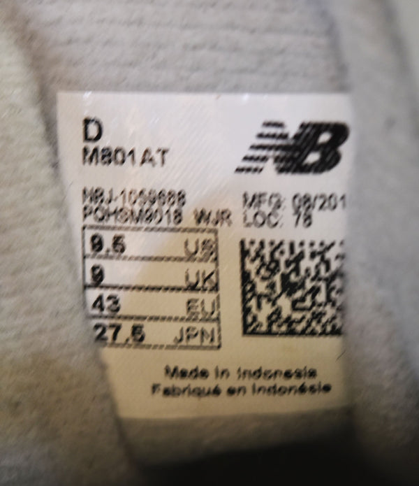 ニューバランス new balance M801AT トレイルランニングシューズ 白 M801AT メンズ靴 スニーカー ホワイト 27.5cm 103S-1045