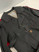 ヴィヴィアンウエストウッド  Vivienne Westwood MAN trench coat トレンチコート ライカ期 黒 4445-1301 表記サイズ44 ジャケット ブラック 101MT-4630