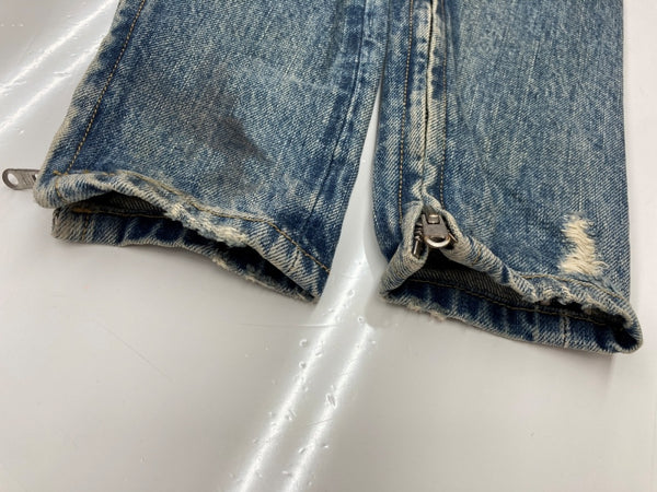 フィアオブゴッド FEAR OF GOD 4th Collection Selvedge Denim Vintage Indigo Jean セルビッジ デニム ヴィンテージ インディゴ ジーン 青 無地 デニム ブルー 104MB-318