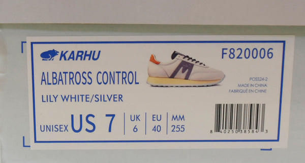 カルフ KARHU アルバトロスコントロール ランニングシューズ ユニセックス ALBATROSS CONTROL 靴 F820006 メンズ靴 スニーカー ホワイト 25.5cm 103S-433