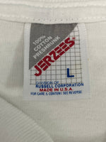 ヴィンテージ vintage 90's 90年代 JERZEES MICROSOFT ONLINE INSTITUTE A NEW  KIND OF SCHOOL マイクロソフト 企業物 MADE IN USA アメリカ製 Tシャツ ホワイト Lサイズ 101MT-4333