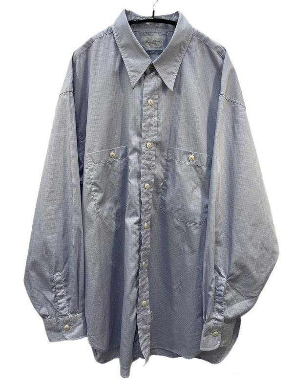 マービンポンティアックシャツメーカーズ Marvine Pontiak Shirt Makers Military SH ミリタリー チェックシャツ MPSH-1905S One size 長袖シャツ ブルー 601MT-14
