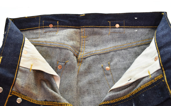 リーバイス Levi's 501XXC DEAD STOCK デッドストック アメリカ製 復刻 555 バレンシア 工場  LVC BIG E  98年製 90年代 90's 90s 37201-0003 デニム ブルー W34L36 103MB-601