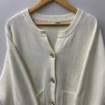 コラージュガギャルダガランテ COLLAGE GALLARDAGALANTE ウェットライクカーディガン CLZ1051205A0004 カーディガン ホワイト フリーサイズ 201LT-443