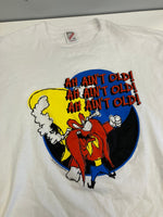 US US古着 90's 90年代 JERZEES Looney Tunes ルーニーチューンズ　ヨセミテ・サム ©1994 WARNER BROS USA製 XL Tシャツ ホワイト LLサイズ 101MT-3871