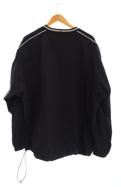 ザソロイスト TheSoloIst TAKAHIROMIYASHITA back gusset sleeve v-neck football shirt フットボールシャツ 黒 0008BSS24 46 トップスその他 ブラック 103MT-2075